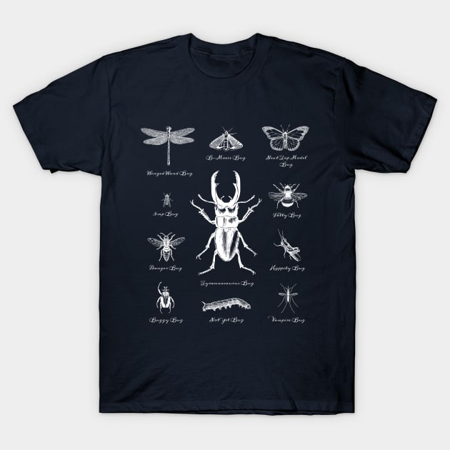 Bugs Beetles Insects T-Shirt by Bumblebeast